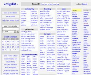 now toronto classified|craigslist: toronto jobs, apartments, for sale, services, community ...